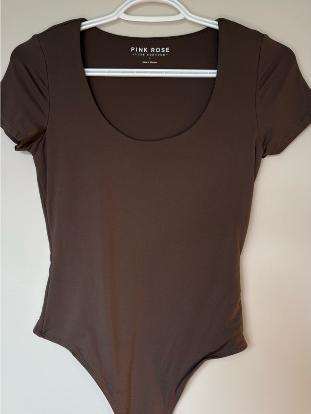 Pink Rose Women's Chocolate Bodysuit